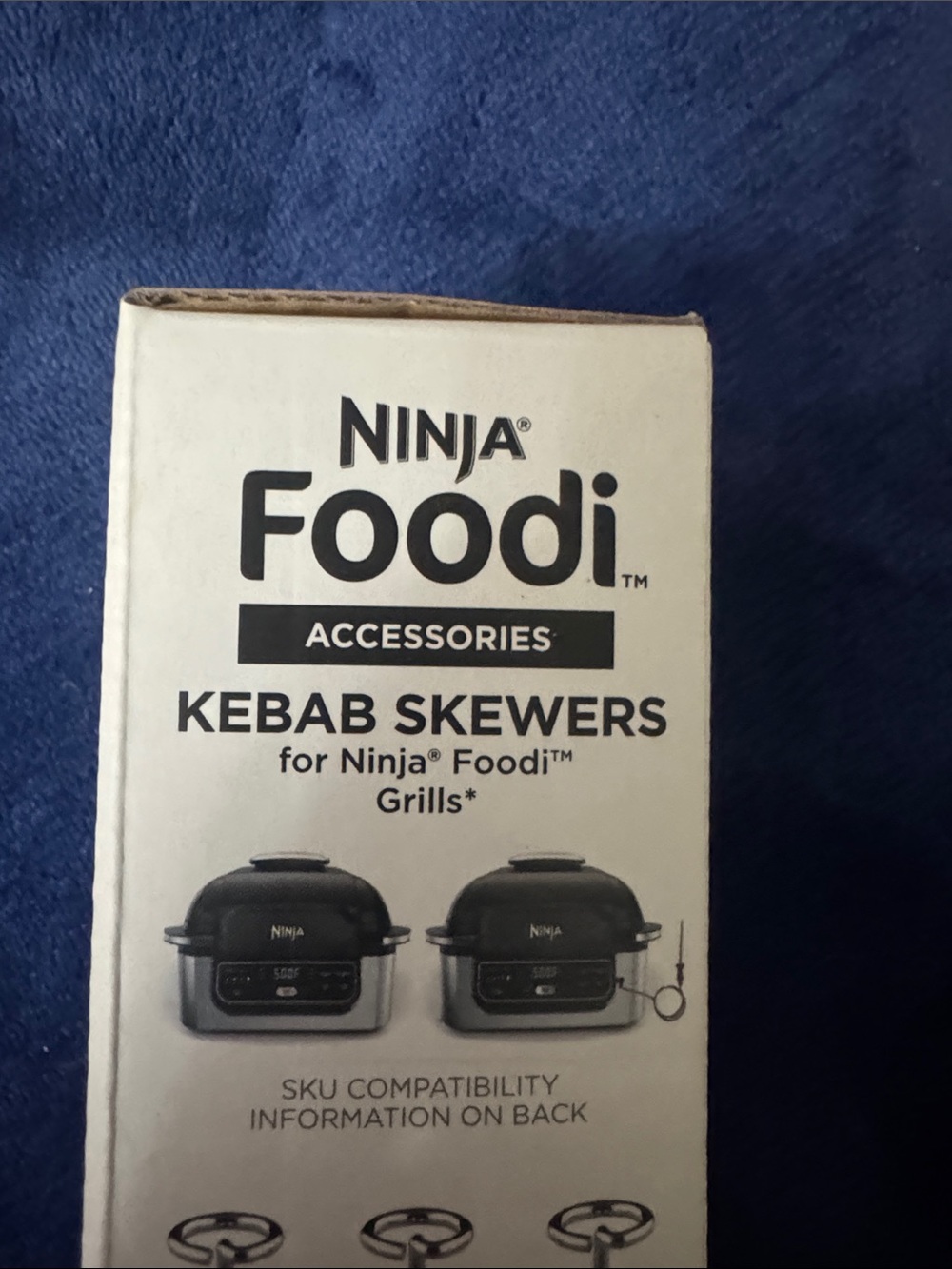 Ninja Foodi Kebab Skewers Accessory - Black